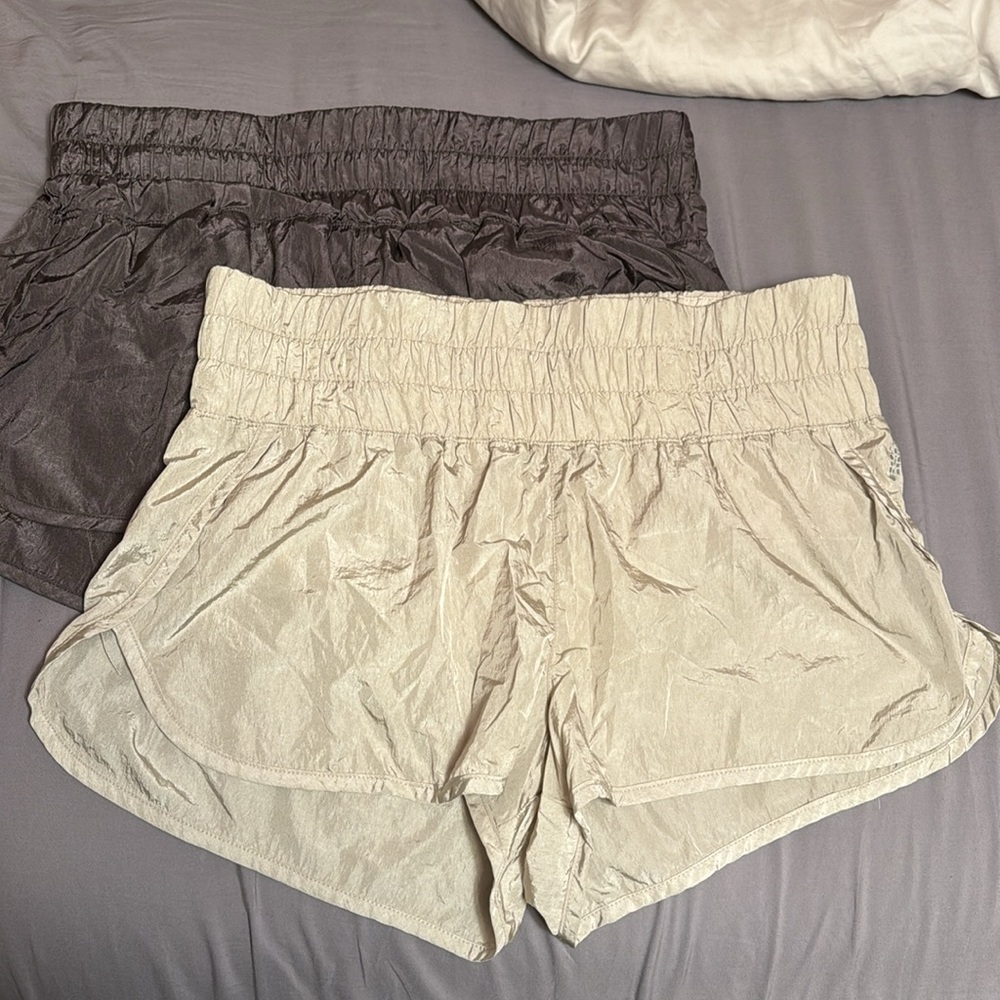 Hatch x free people maternity shorts 2 pairs